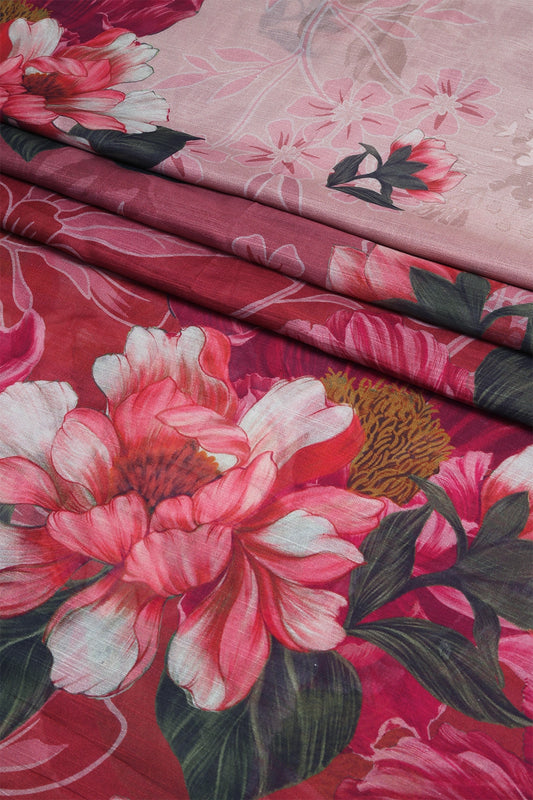 3 Piece - Digitally Printed Viscose - WD1001