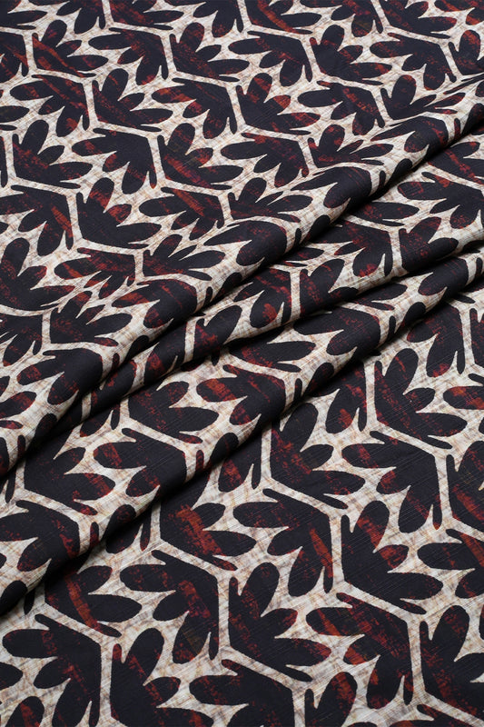 2 Piece - Digitally Printed Doriya Linen - WD1301