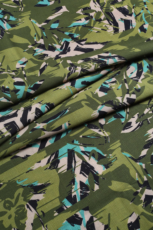 2 Piece - Digitally Printed Doriya Linen - WD1302