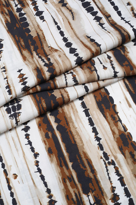 2 Piece - Digitally Printed Doriya Linen - WD1306