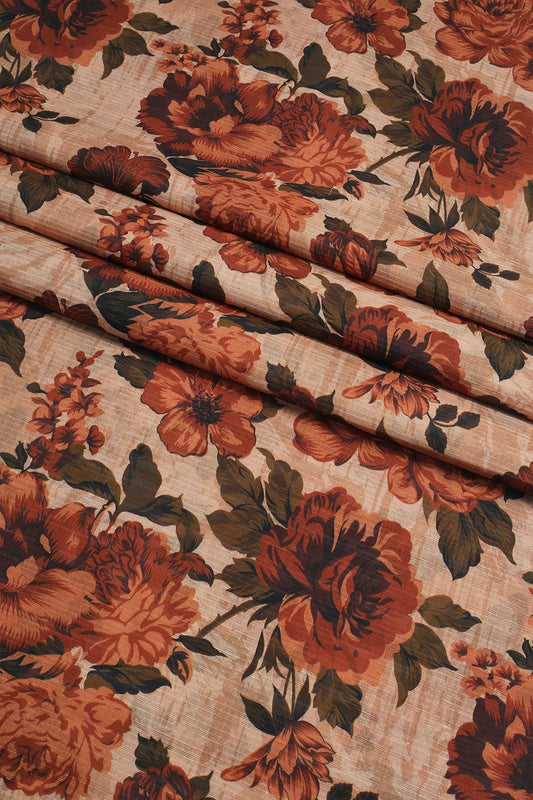 3 Piece - Digitally Printed Doriya Lawn - D1806