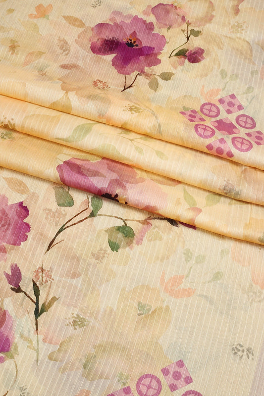 3 Piece - Embroidered Lawn - F49 - D3107