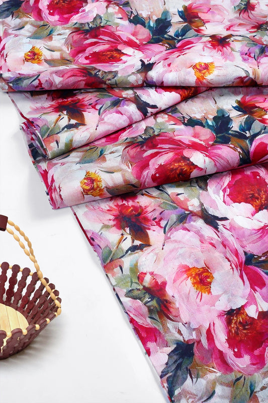 2 Piece - Digitally Printed Lawn - F15 - D3303