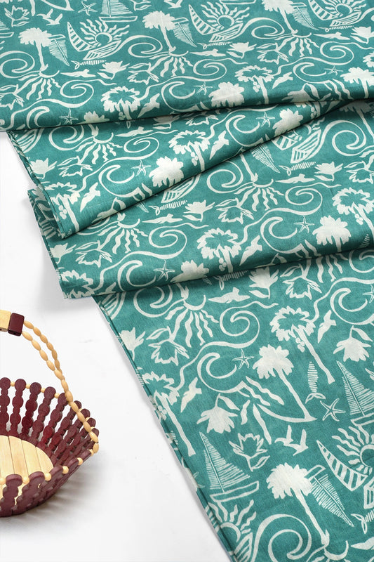 2 Piece - Digitally Printed Lawn - F15 - D3304