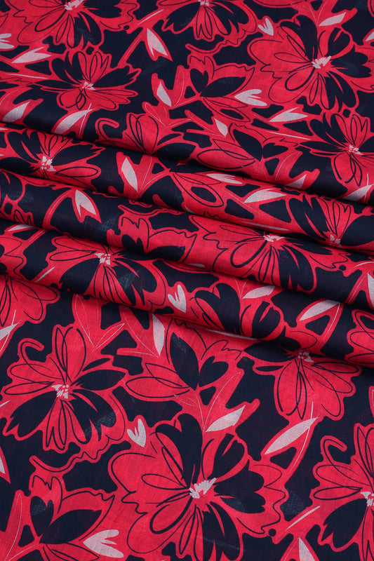 2 Piece - Digitally Printed Lawn - F15 - D3411