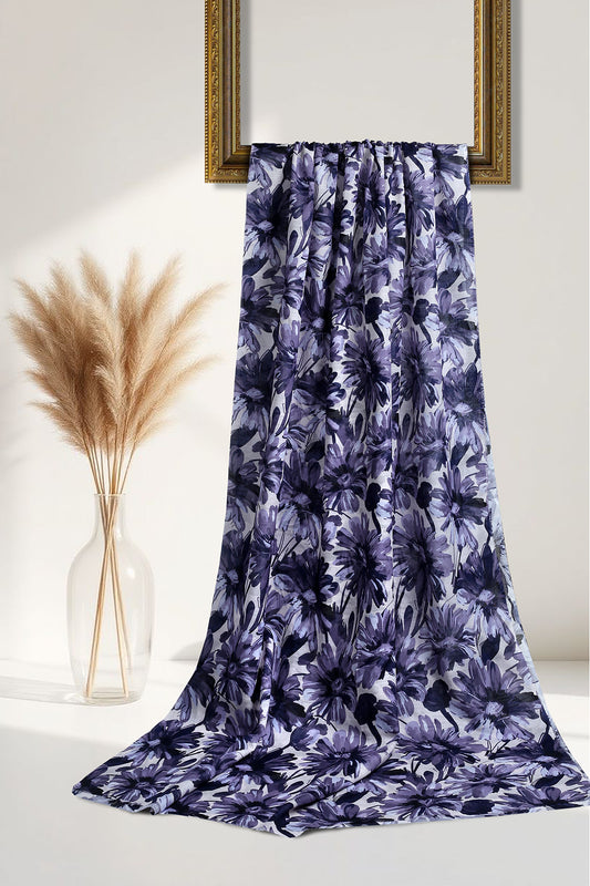 2 Piece - Digitally Printed Slub Lawn- D1108