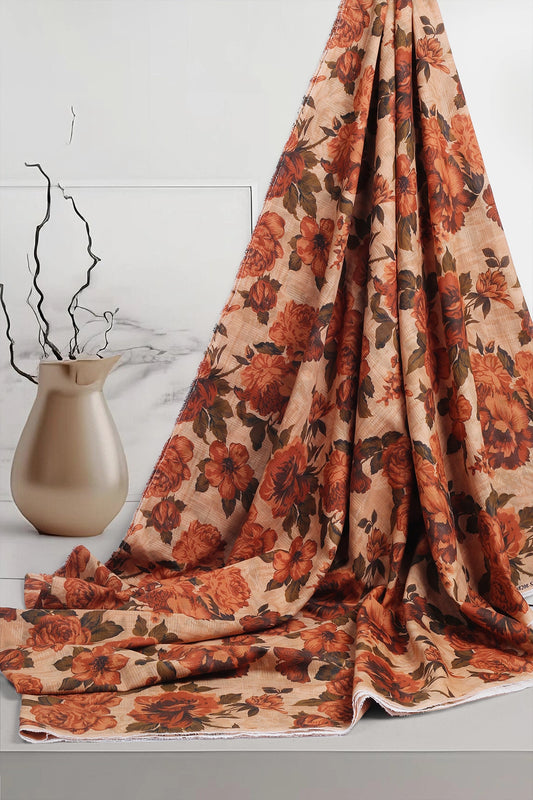 2 Piece - Digitally Printed Bana Doriya Lawn - D1310