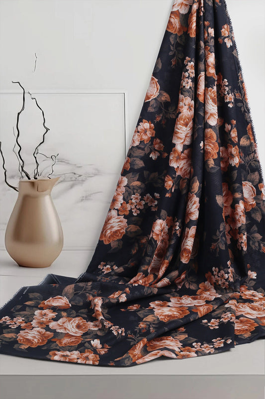 2 Piece - Digitally Printed Bana Doriya Lawn - D1308