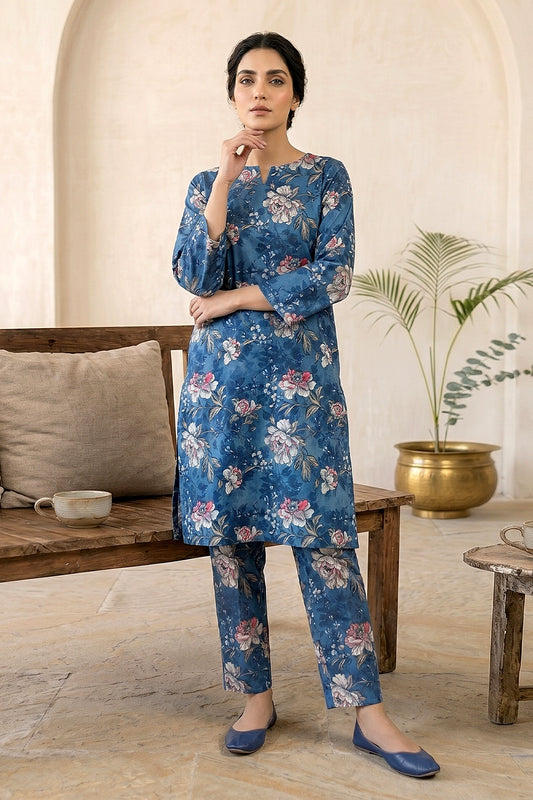 2 Piece - Digitally Printed Lawn - D4702