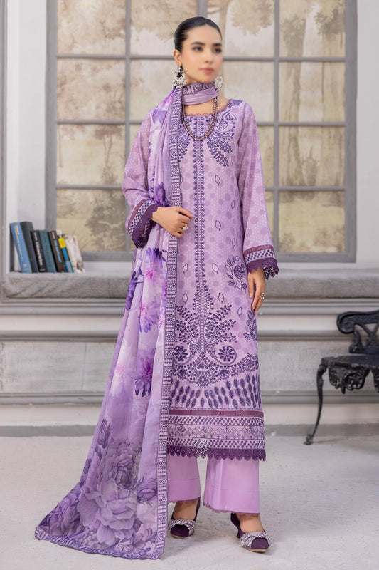 3 Piece - Embroidered Lawn - Bindi 30907