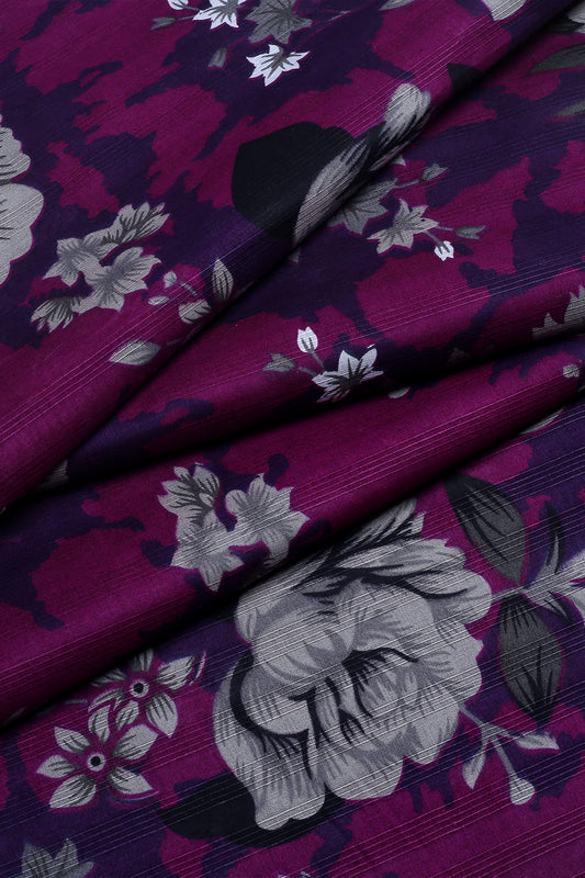 2 Piece - Digitally Printed Doriya Lawn - D607