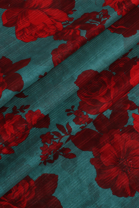2 Piece - Digitally Printed Doriya Lawn - D502