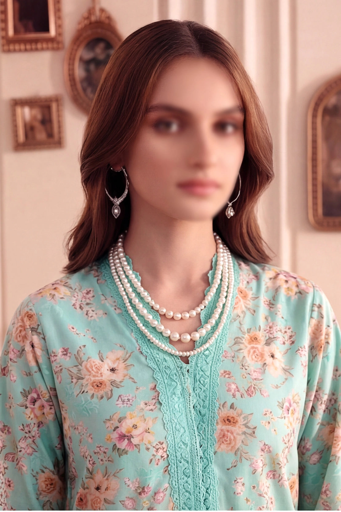 2 Piece - Embroidered Lawn - Fantak 173