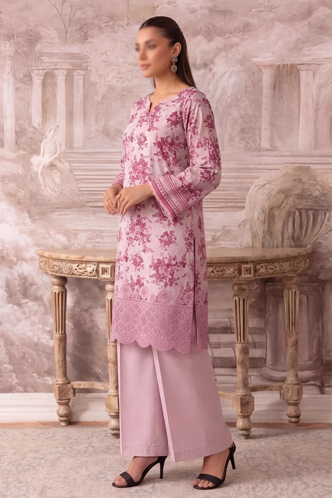 2 Piece - Embroidered Lawn - Fantak 175