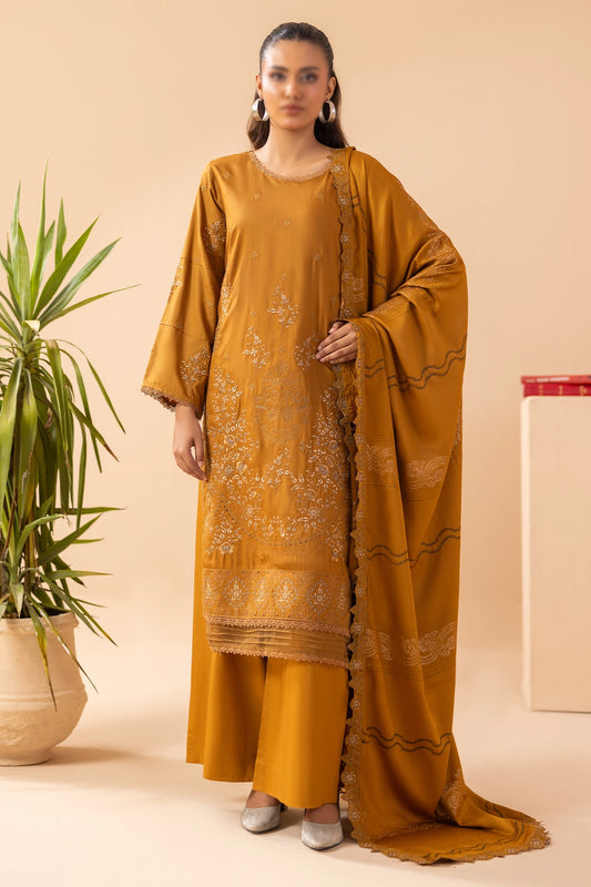 3 Piece - Embroidered Doriya Viscose - Tassur 105