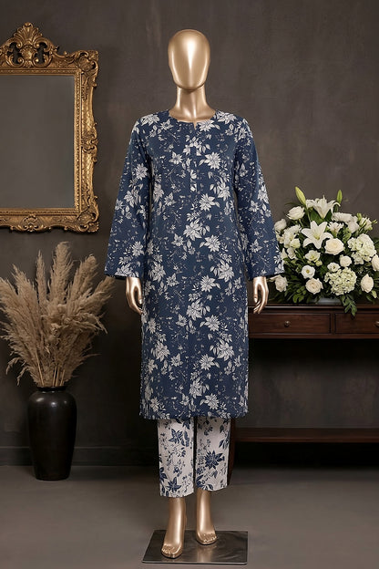 2 Piece - Digitally Printed Lawn - Coral 11413