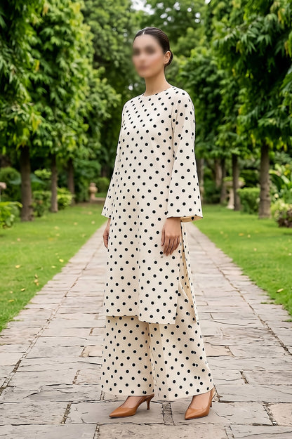 2 Piece - Digitally Printed Lawn - F15 - D4604