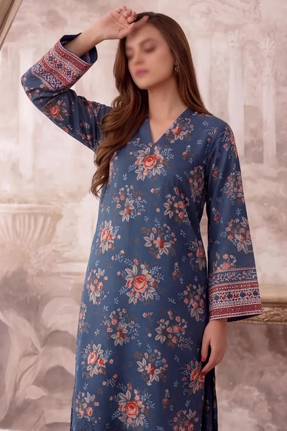 2 Piece - Embroidered Lawn - Fantak 174