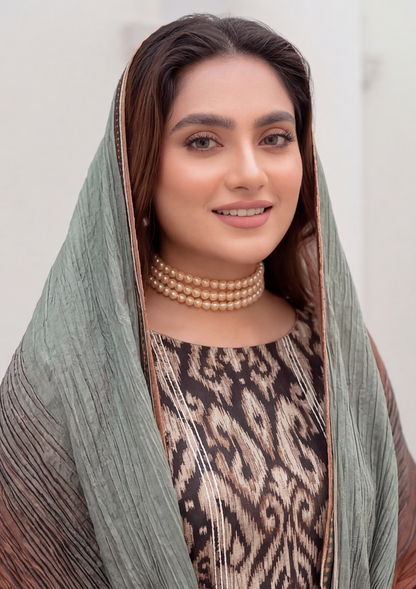 3 Piece - Embroidered Lawn - Fantak Nirvana V156 - 2