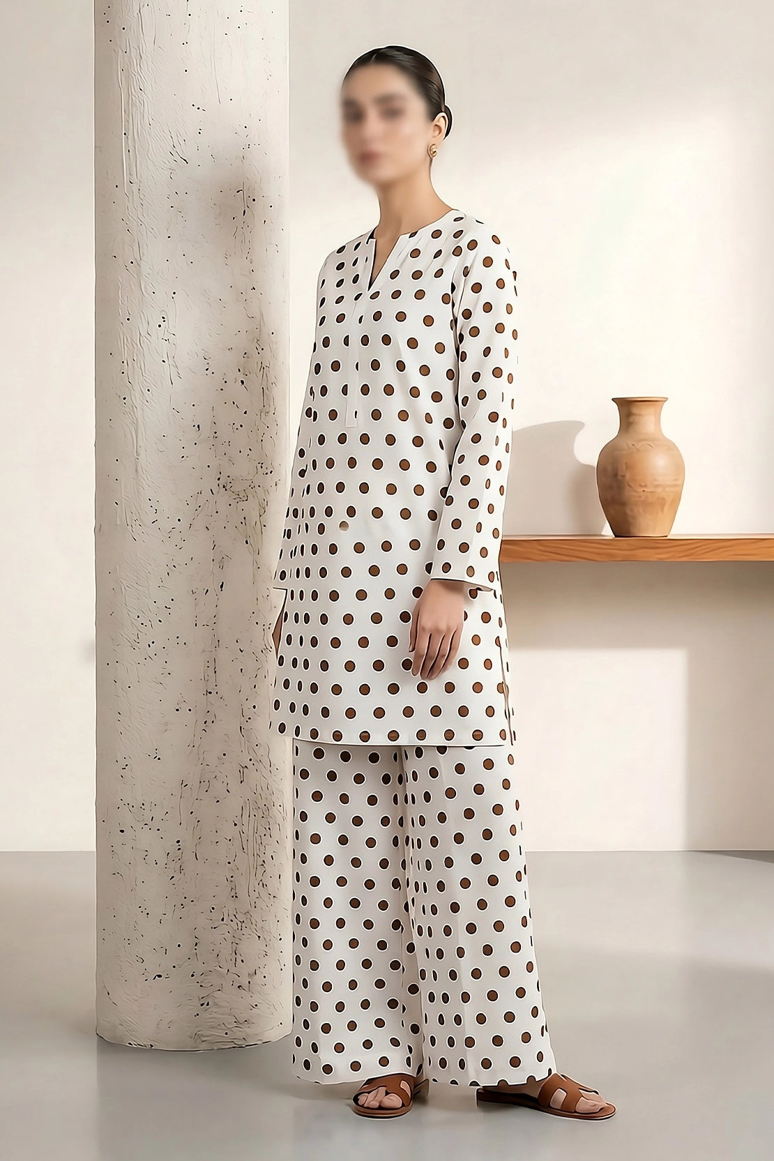 2 Piece - Digitally Printed Lawn - F15 - D4601