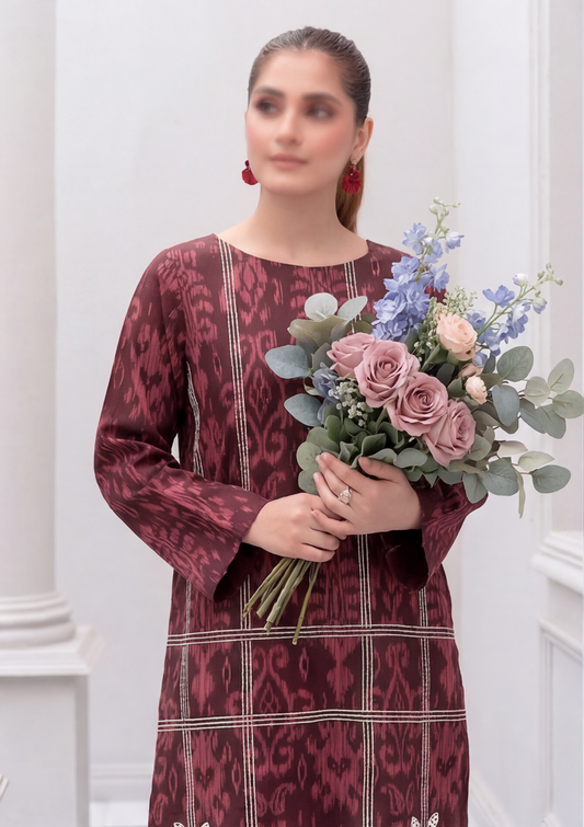 3 Piece - Embroidered Lawn - Fantak Nirvana V156 - 6