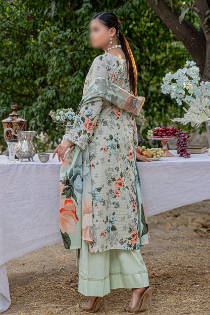 3 Piece - Embroidered Lawn  - Bloom 510