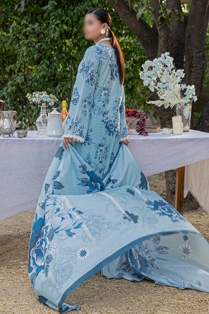 3 Piece - Embroidered Lawn  - Bloom 509