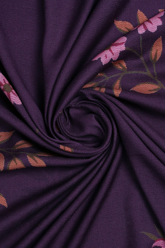 3 Piece - Digitally Printed Dhanak - WD102