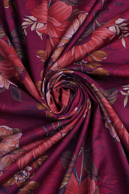 3 Piece - Digitally Printed Dhanak - WD109