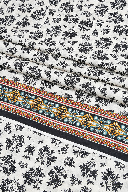 3 Piece - Digitally Printed Lawn - F10 - D4503