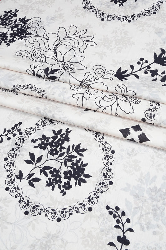 3 Piece - Digitally Printed Lawn - F10 - D4503