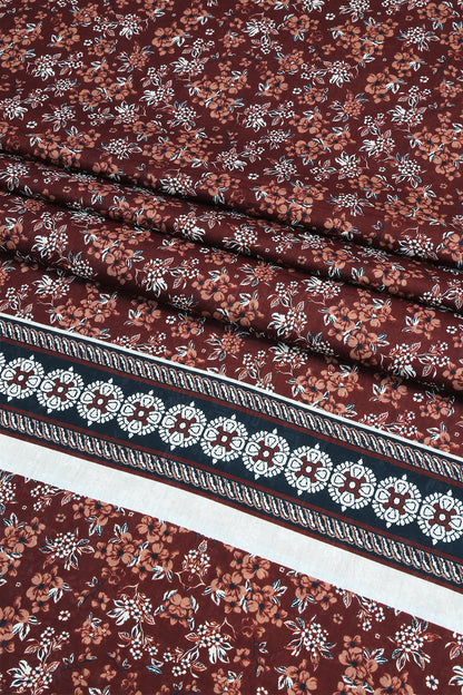 3 Piece - Digitally Printed Lawn - F10 - D4505