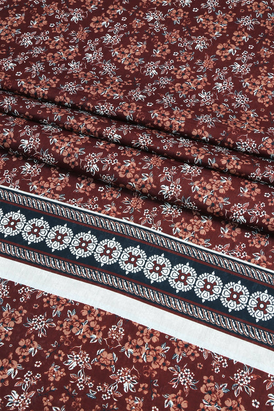 3 Piece - Digitally Printed Lawn - F10 - D4505