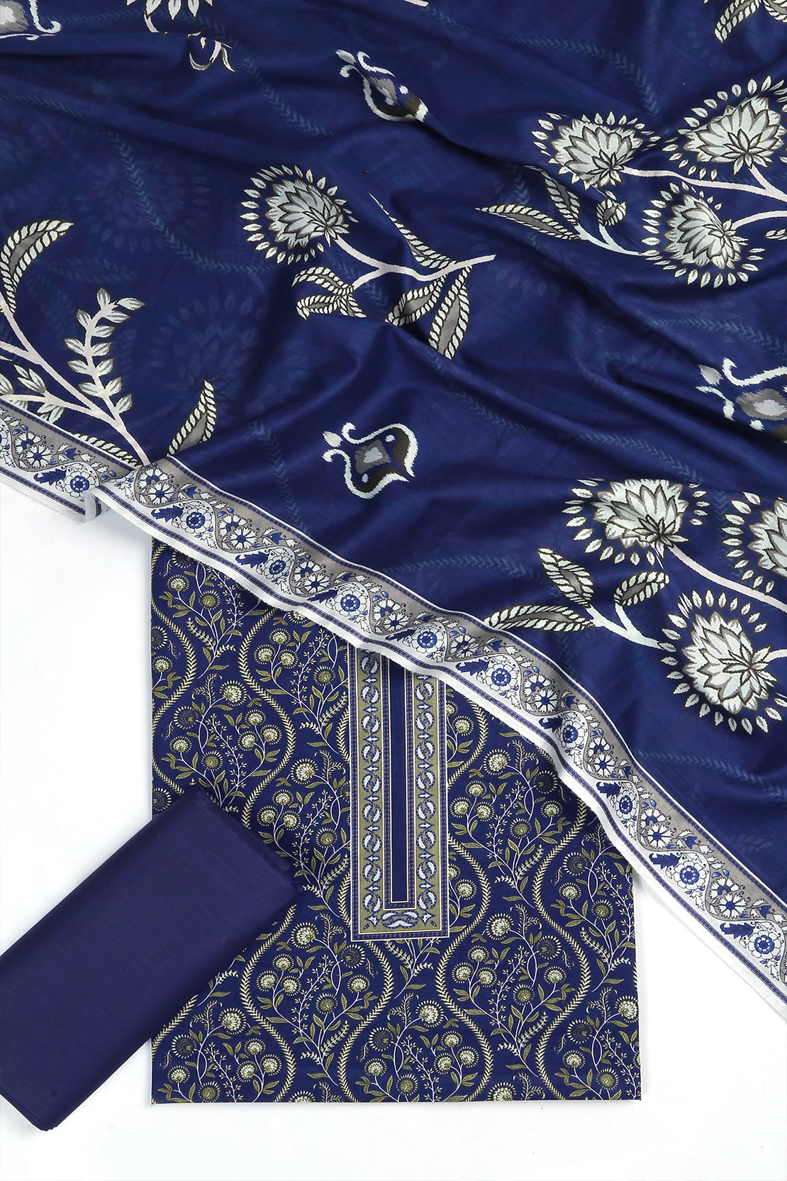 3 Piece - Digitally Printed Lawn - F10 - D4506