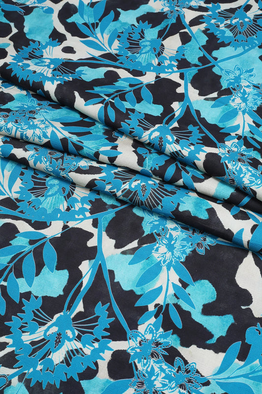 2 Piece - Digitally Printed Doriya Linen - WD1503