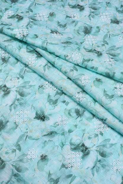 3 Piece - Embroidered Lawn - D1608