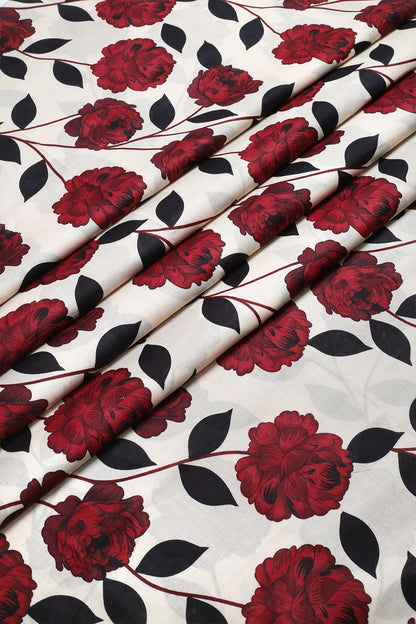 2 Piece - Digitally Printed Lawn - D1704