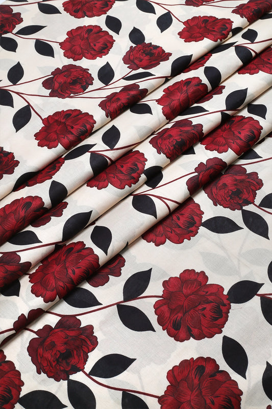 2 Piece - Digitally Printed Lawn - D1704