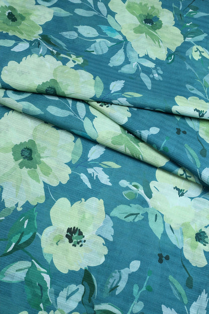 3 Piece - Digitally Printed Doriya Lawn - D1820