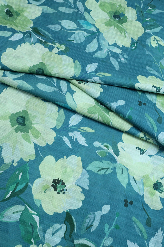3 Piece - Digitally Printed Doriya Lawn - D1820