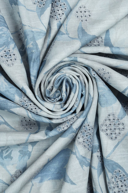 3 Piece - Embroidered Lawn - D2005