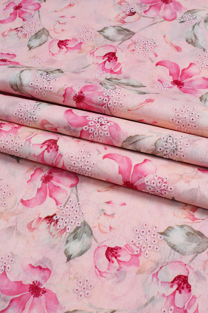 3 Piece - Embroidered Lawn - F24 - D2603