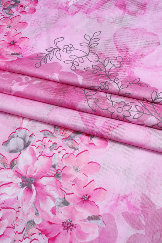 3 Piece - Embroidered Lawn - F24 - D2605