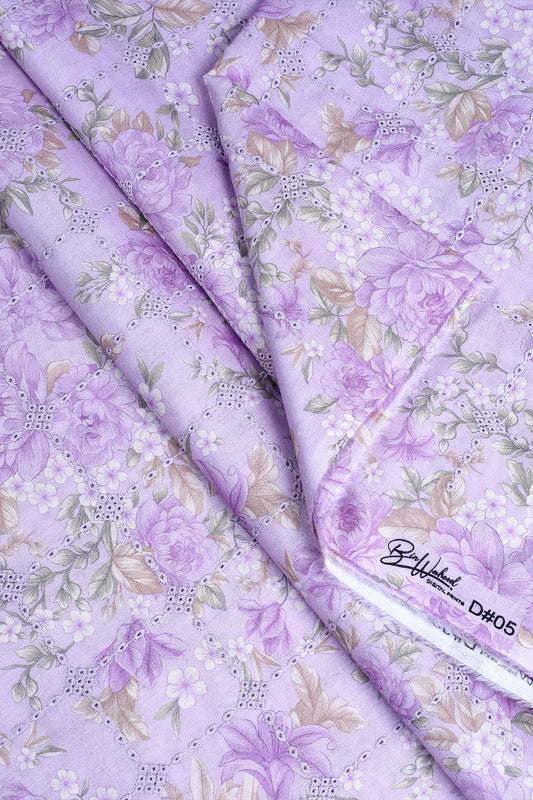 2 Piece - Embroidered Lawn - F35 - D3003
