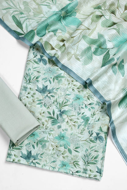 3 Piece - Embroidered Lawn - F49 - D3101
