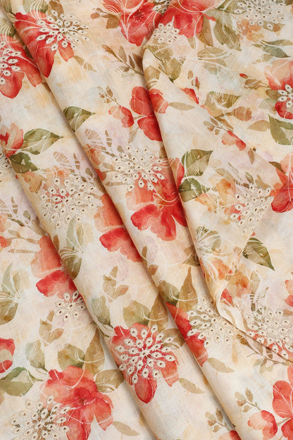 3 Piece - Embroidered Lawn - F49 - D3110
