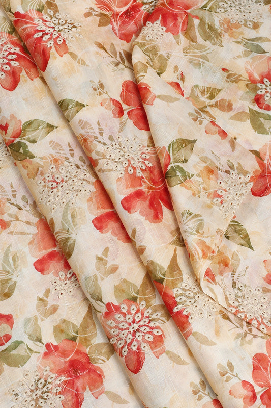 3 Piece - Embroidered Lawn - F49 - D3110