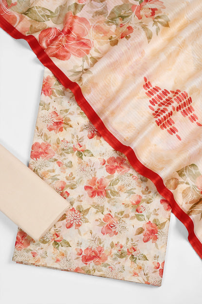 3 Piece - Embroidered Lawn - F49 - D3110