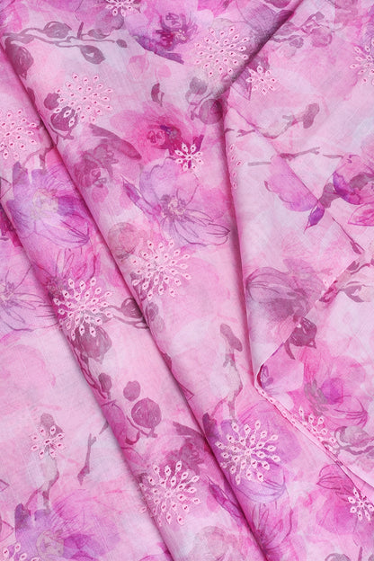 3 Piece - Embroidered Lawn - F49 - D3105