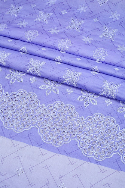 3 Piece - Embroidered Lawn - F41 - D3201
